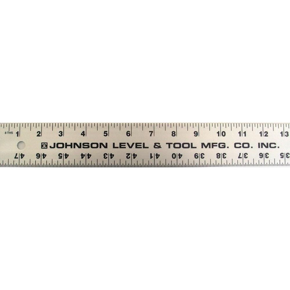 60 Johnson Straight Edge Ruler #J60
