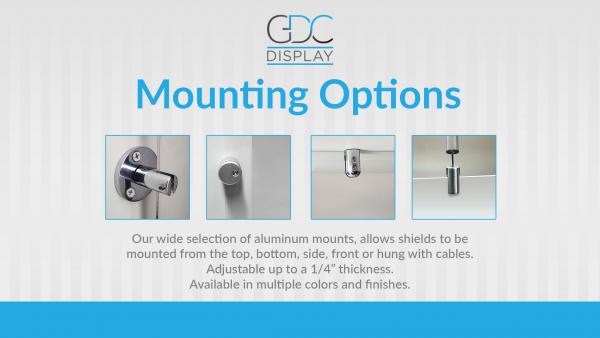 New Products: Mounting Options for PlexiGuard™