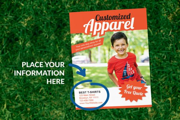 S&F Helps You Sell: Free (Apparel) Marketing Template