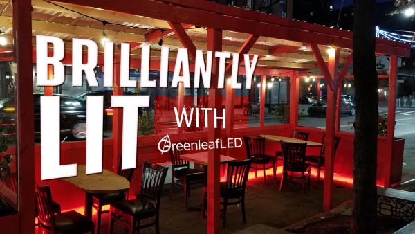 GreenleafLED Lighting for Outdoor Dining