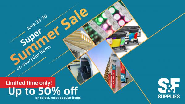 Super Summer Sale Savings up to 50% off!